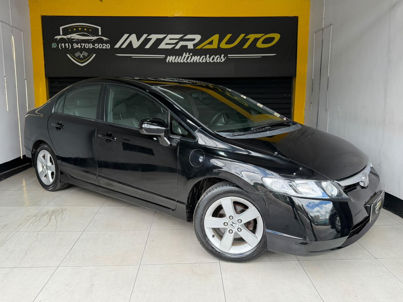 HONDA CIVIC 1.8 LXS 16V FLEX 4P AUTOMÁTICO