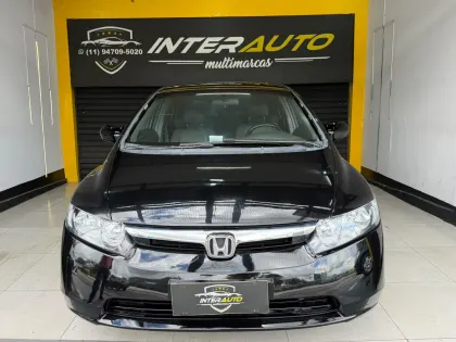 HONDA CIVIC 1.8 LXS 16V FLEX 4P AUTOMÁTICO