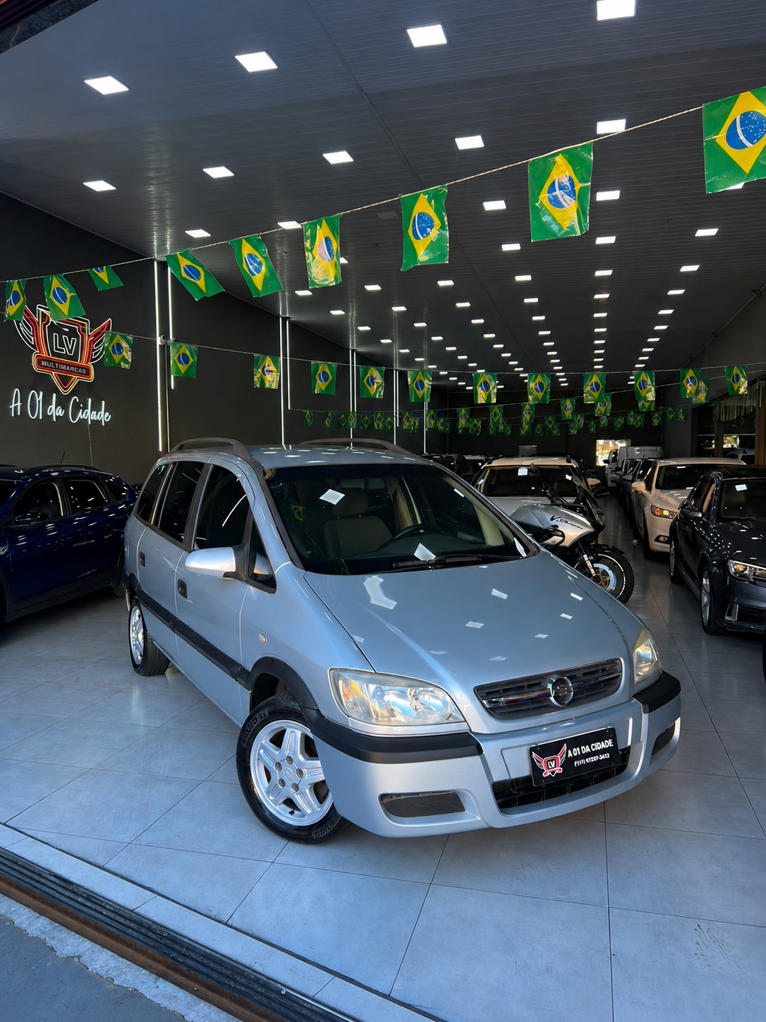 CHEVROLET ZAFIRA 2.0 MPFI EXPRESSION 8V FLEX 4P AUTOMÁTICO