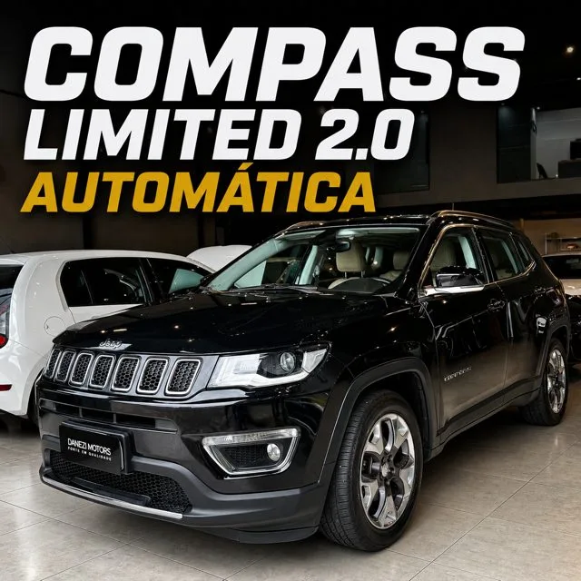 JEEP COMPASS 2.0 16V FLEX LIMITED AUTOMÁTICO