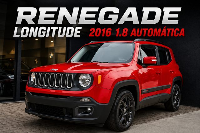 JEEP RENEGADE 1.8 16V FLEX LONGITUDE 4P AUTOMÁTICO