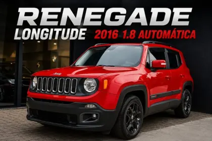 JEEP RENEGADE 1.8 16V FLEX LONGITUDE 4P AUTOMÁTICO